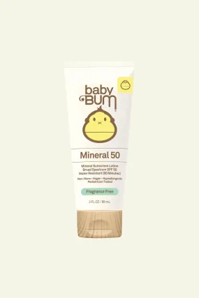 Baby Bum Mineral SPF 50 Sunscreen Lotion