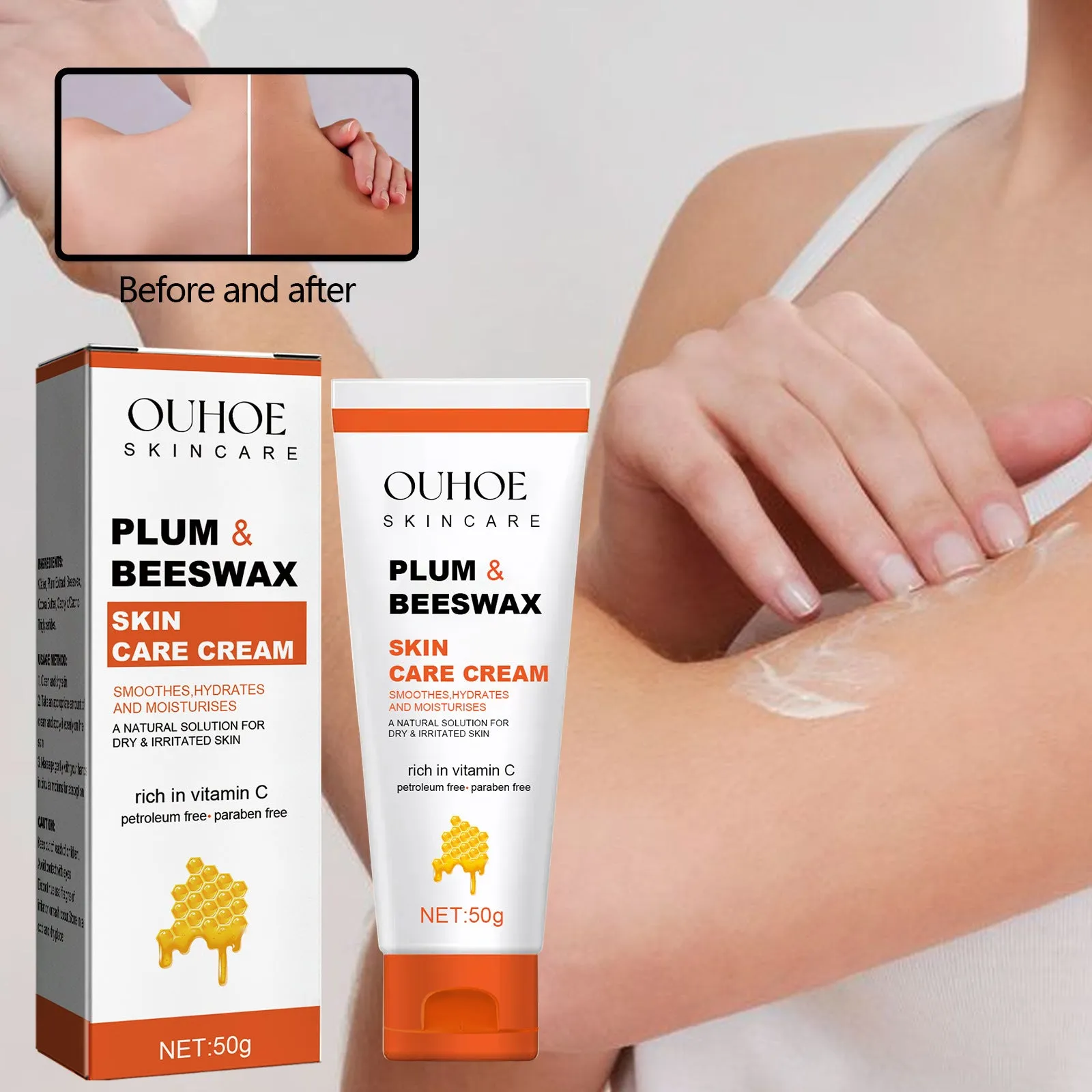 Beeswax Skin Cream Relieves Sunscreen Anti-itch Ointment