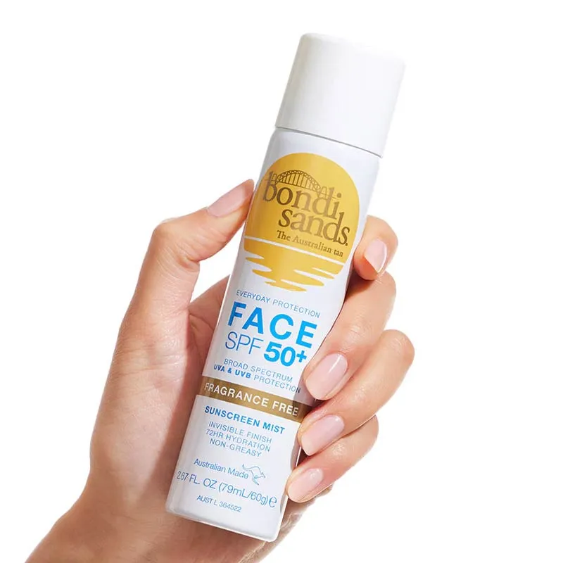 Bondi Sands SPF 50 Fragrance Free Face Mist