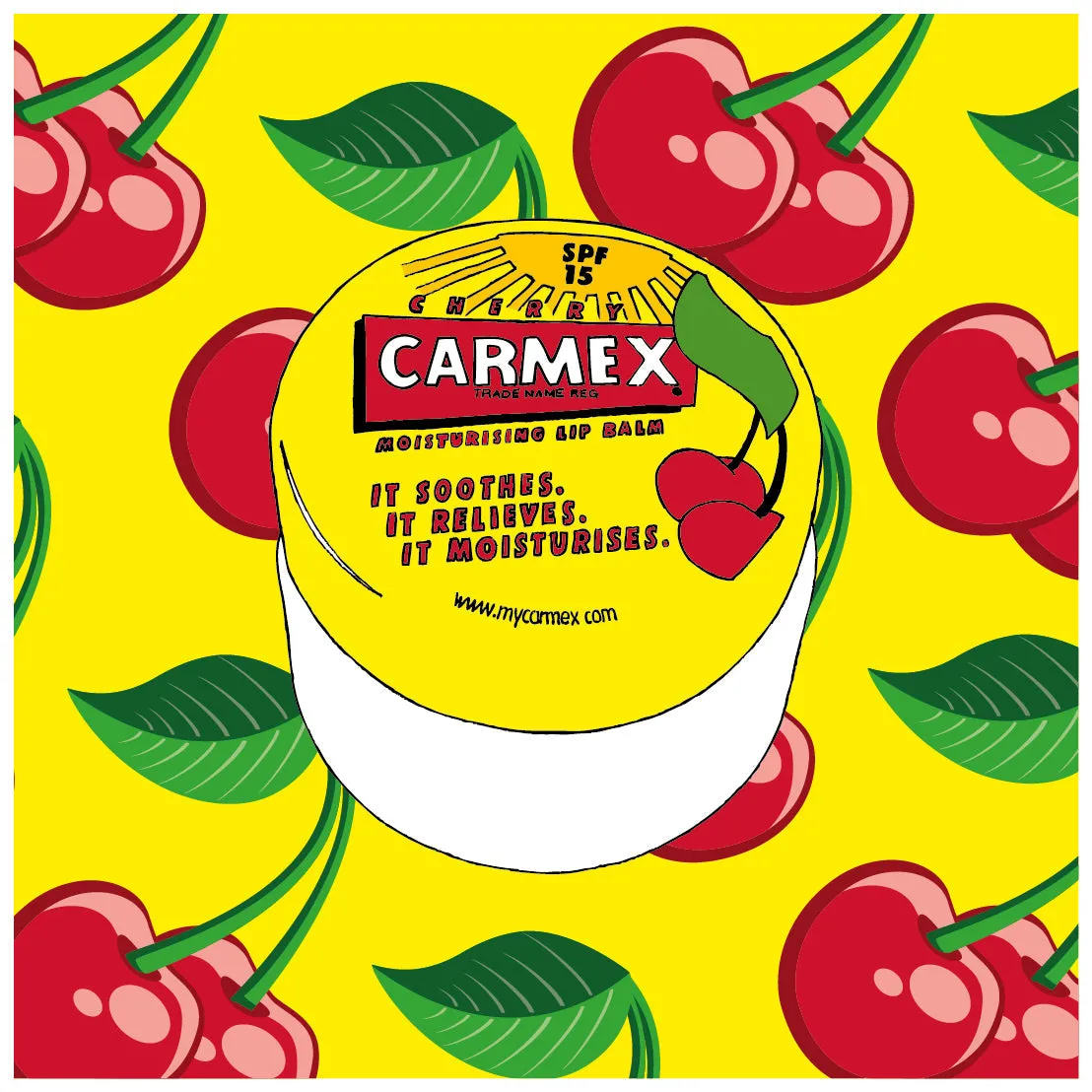 Carmex Cherry Lip Balm Pot 7.5g