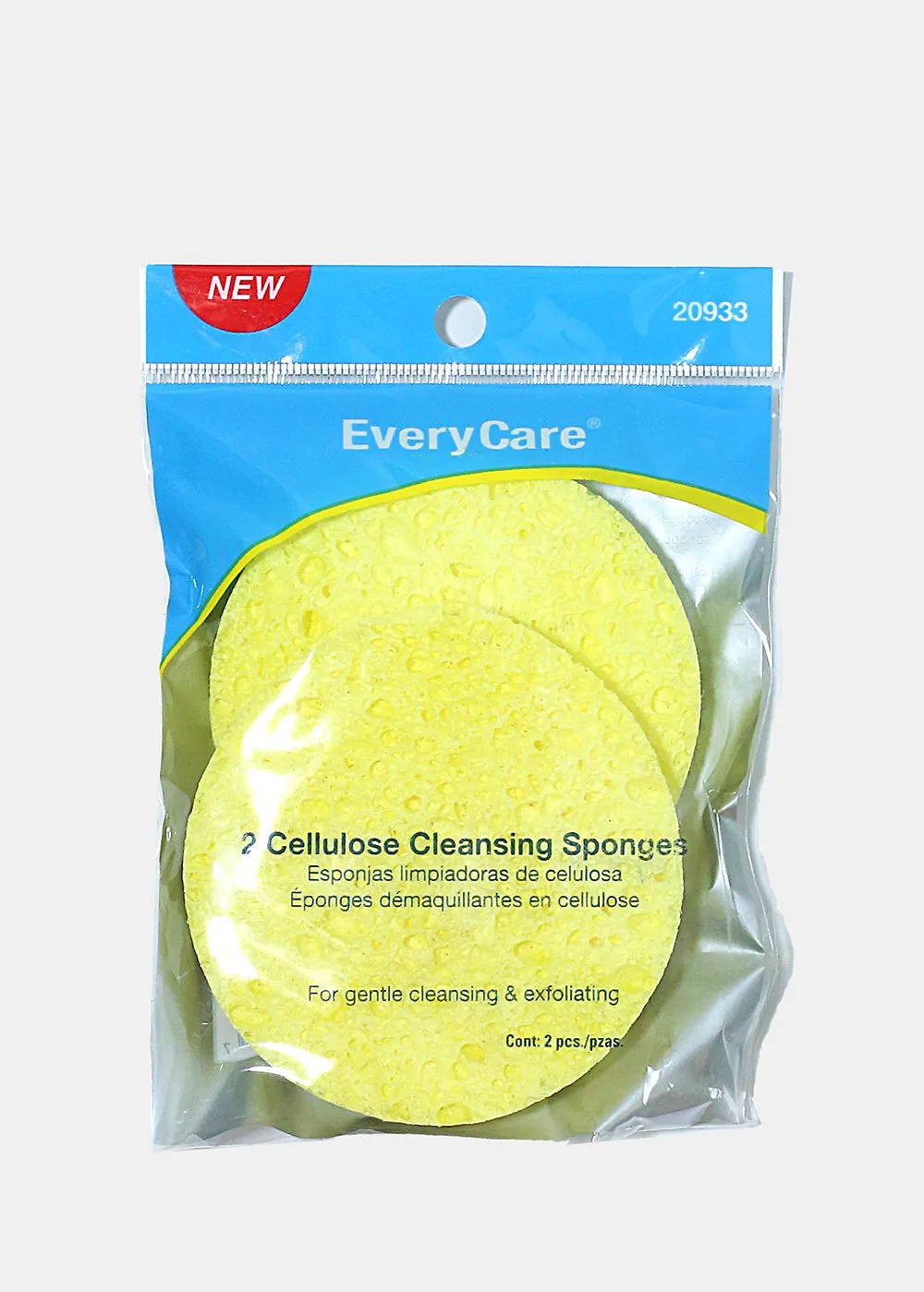 Cellulose Cleansing Sponge 2 Pack