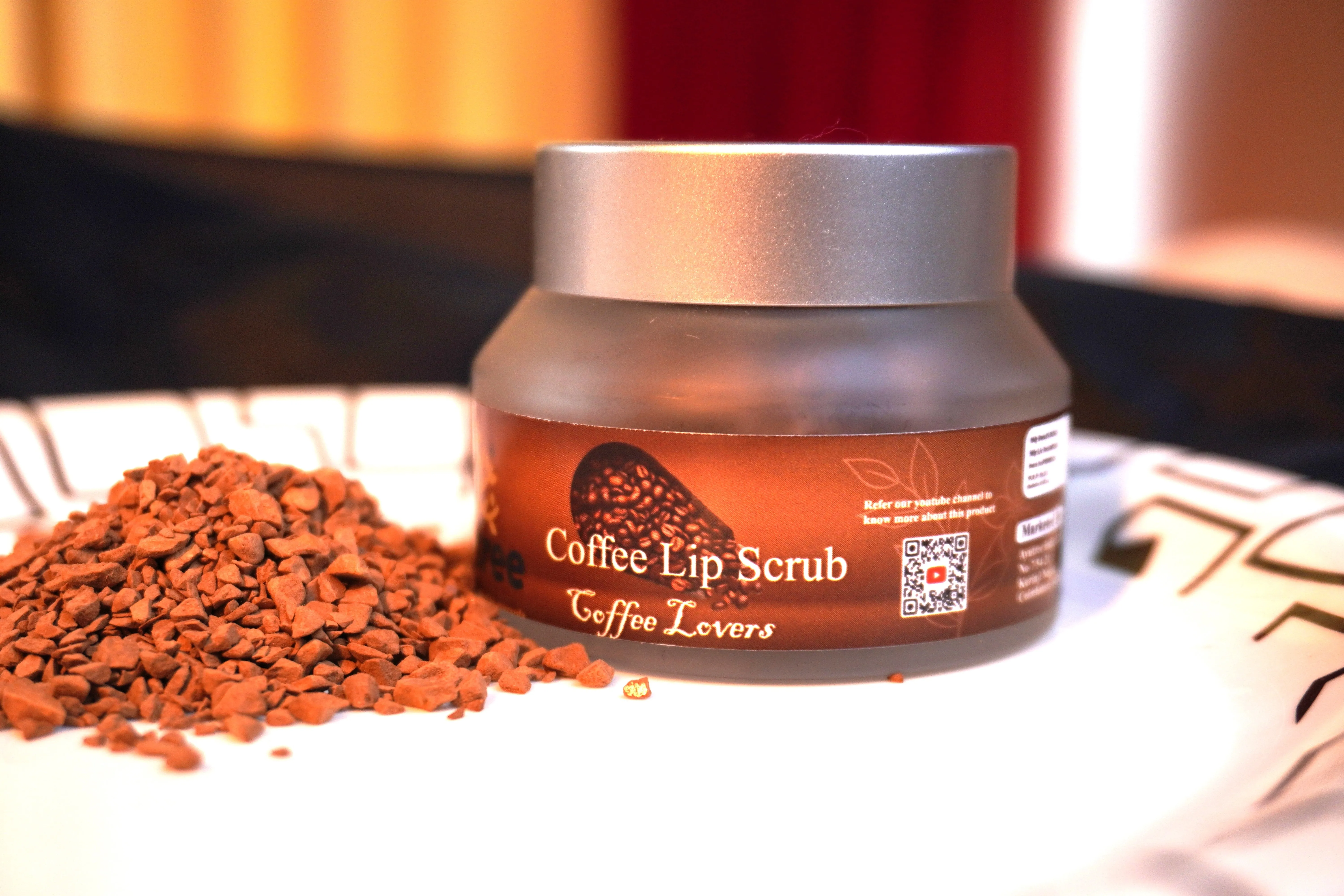 Coffee Lip scrub - Coffee Lovers- 50 grm