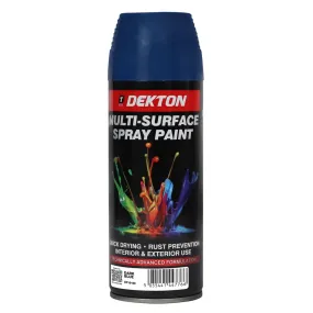 DEKTON 400ml Spray Paint Dark Blue