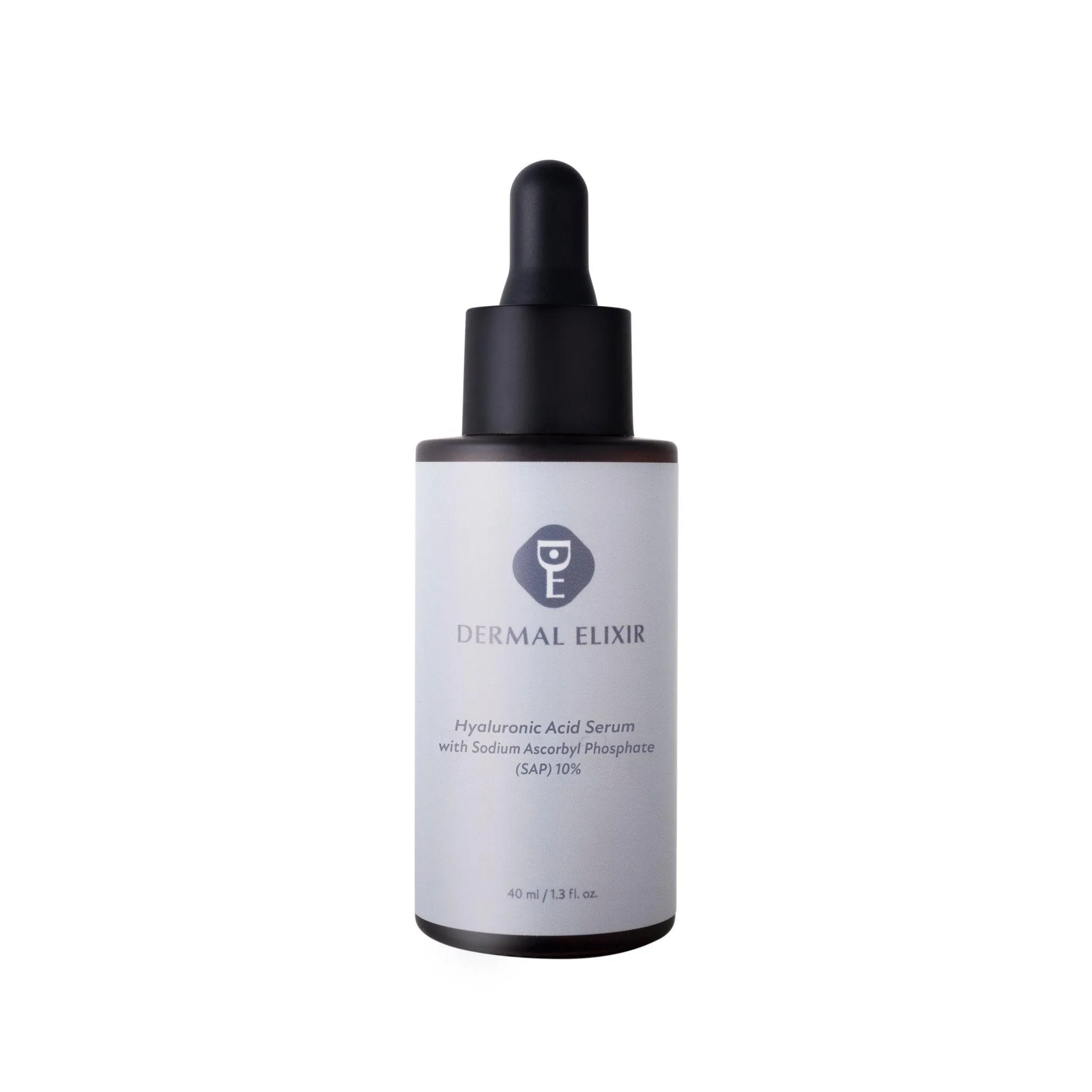 Dermal Elixir Hyaluronic Acid Serum with Sodium Ascorbyl Phosphate (SAP) 10% 40ml