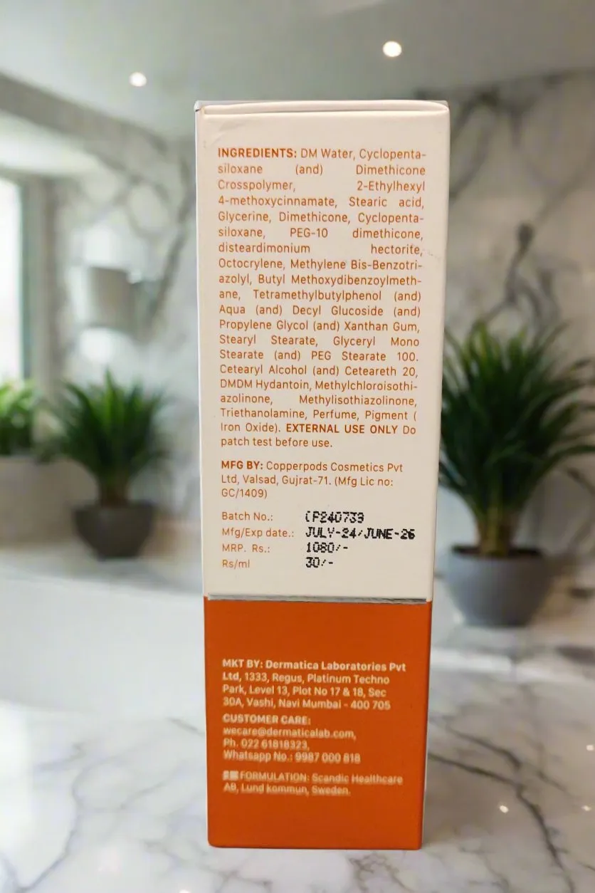 Dermatica Ray Protect Tint Mineral Sunscreen