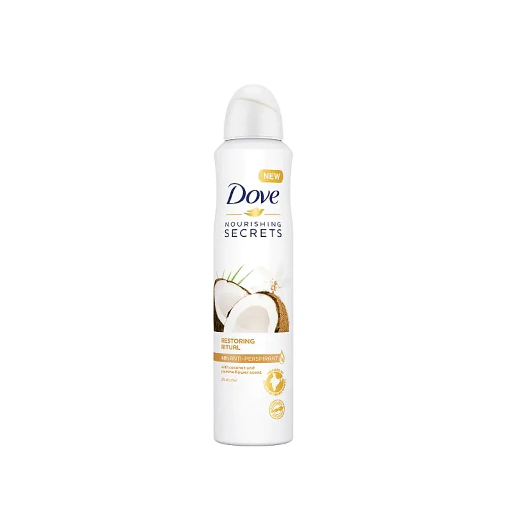 Dove Restoring Ritual With Coconut And Jasmine Flower Scent Deo 250ml