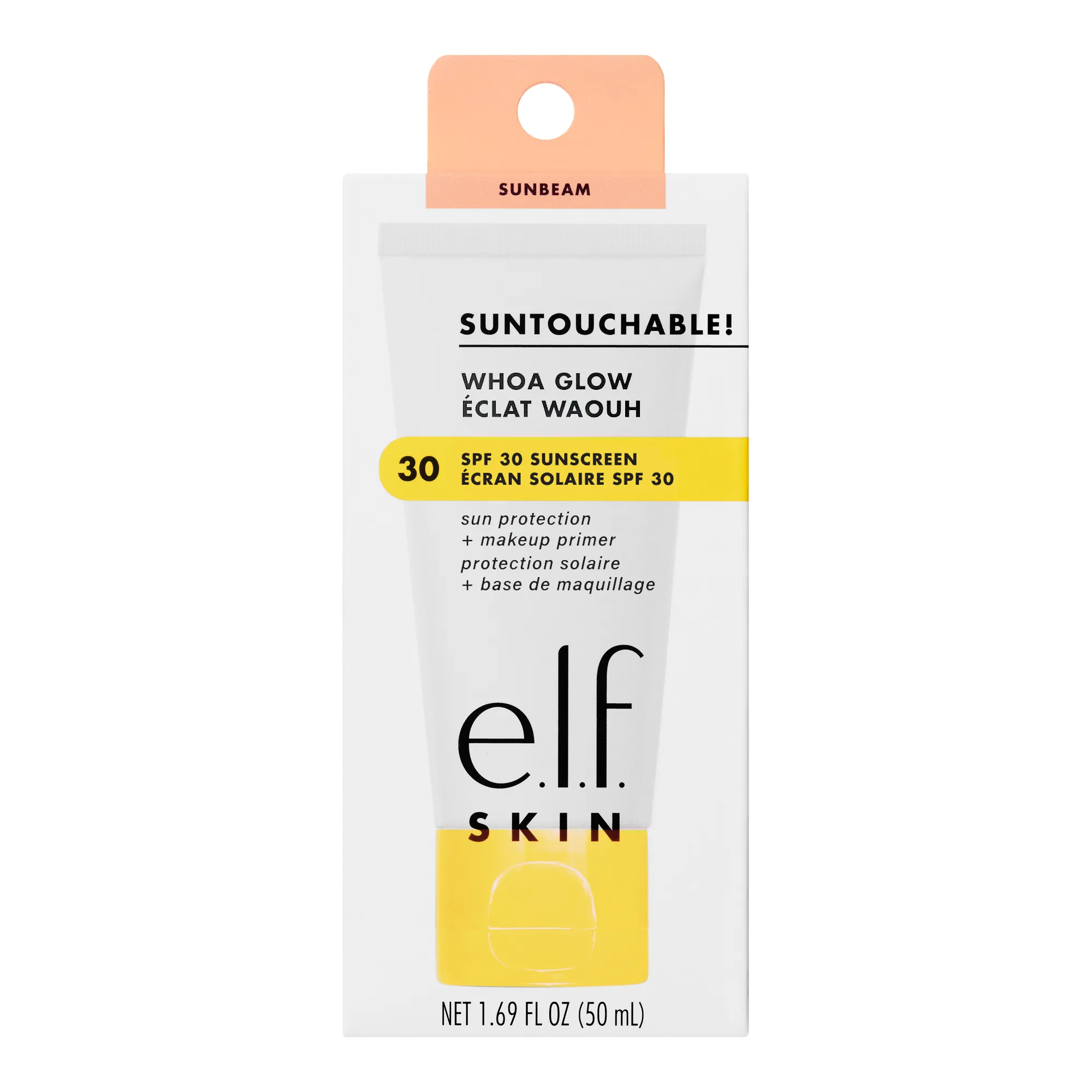 E.L.F Suntouchable! Whoa Glow SPF30 Sunbeam Primer 50ML