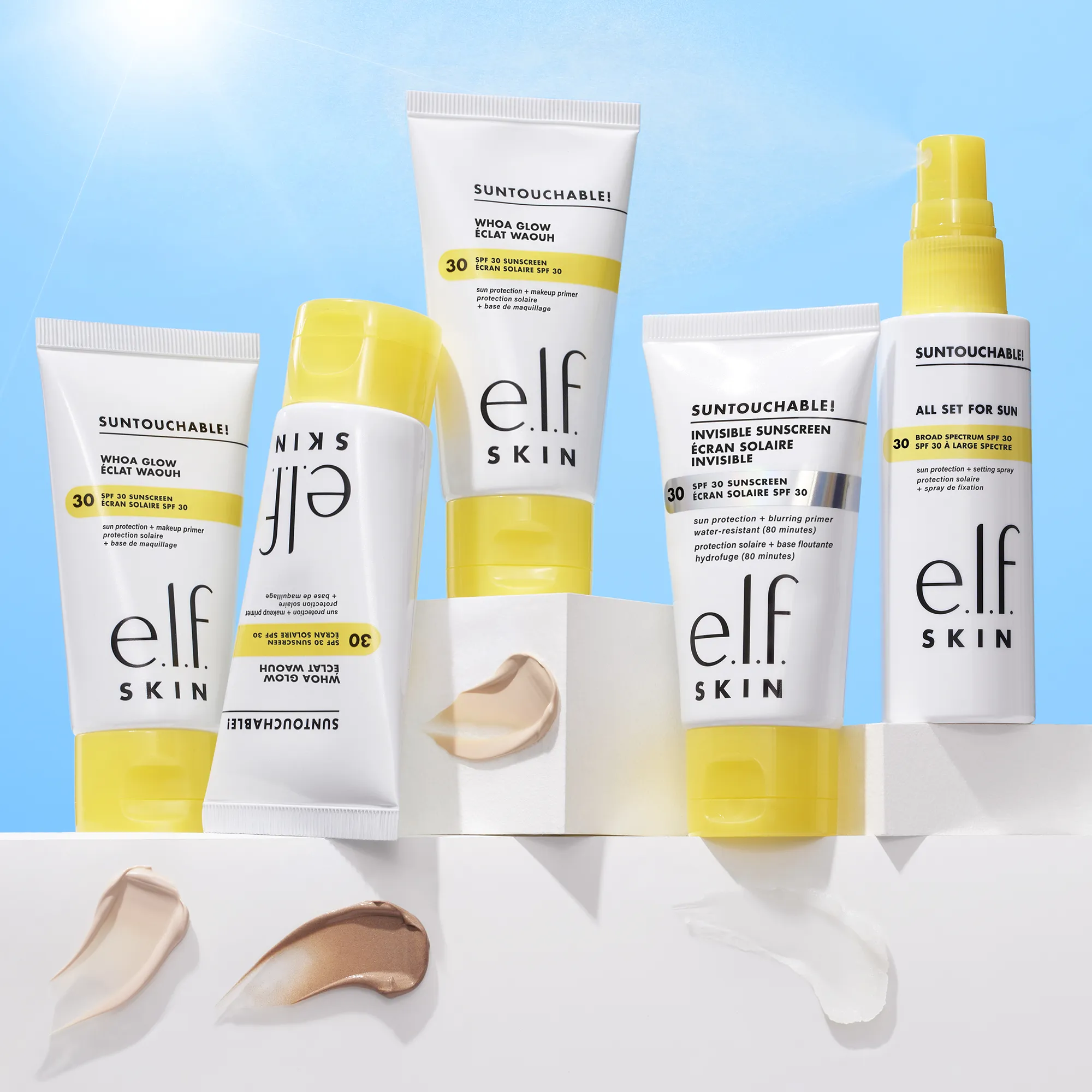 E.L.F Suntouchable! Whoa Glow SPF30 Sunbeam Primer 50ML