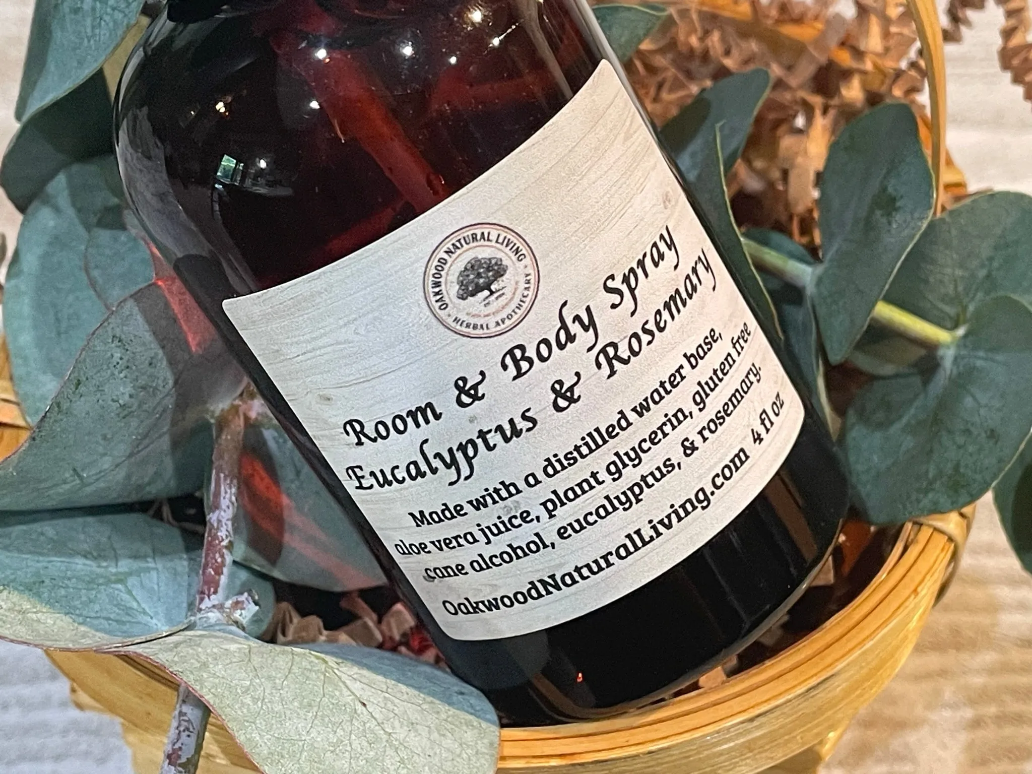 Eucalyptus & Rosemary Room and Body Spray