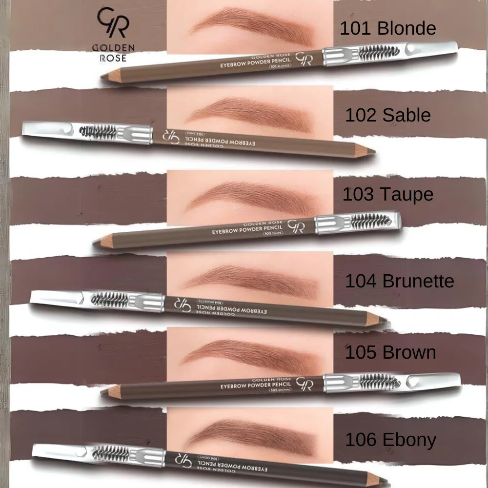 Eyebrow Powder Pencil - 104 Brunette