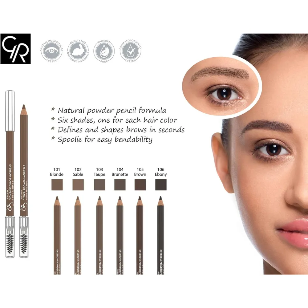 Eyebrow Powder Pencil - 104 Brunette