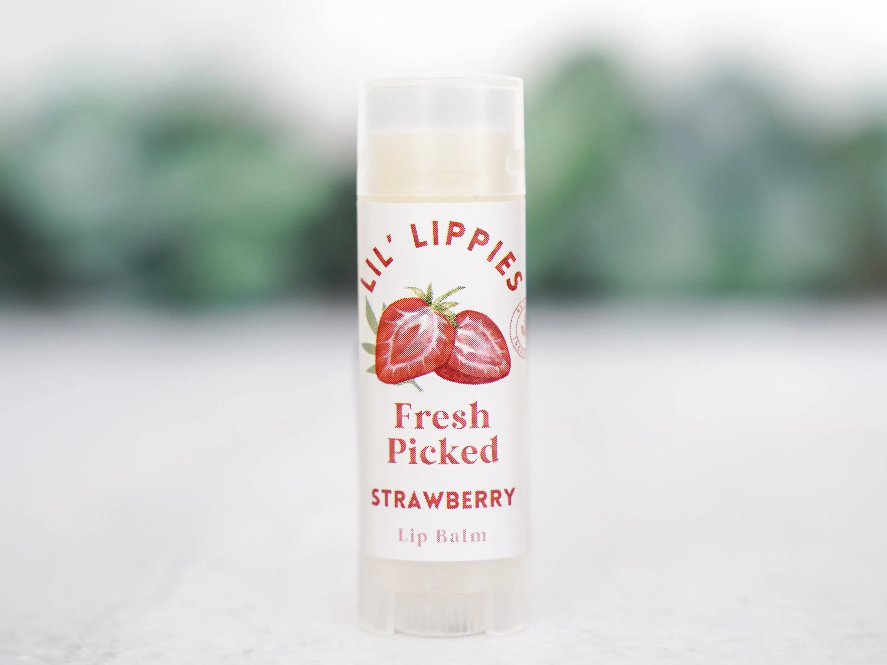 Fresh Picked Strawberry Lip Balm - Lil' Lippies Kids