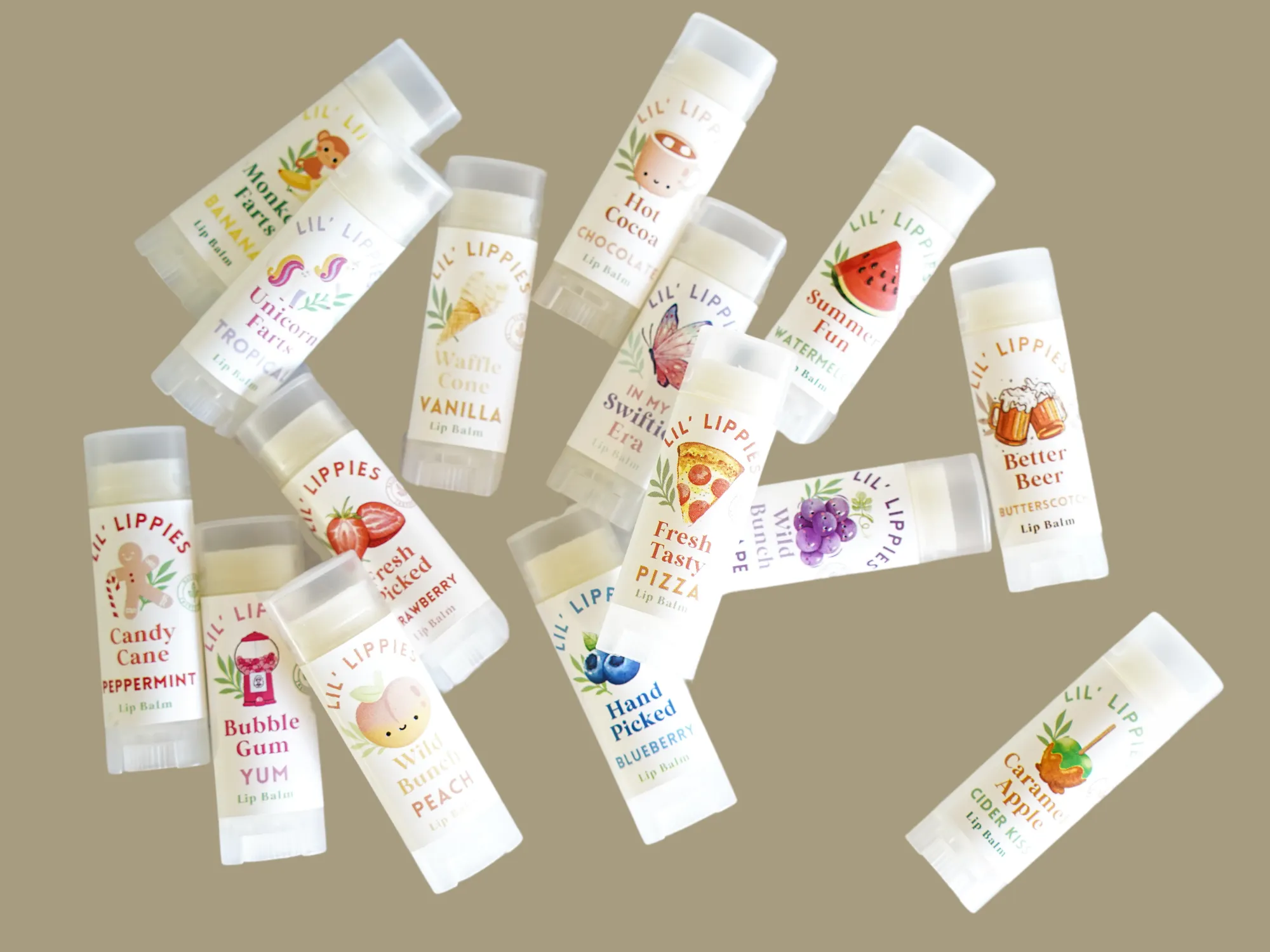 Fresh Picked Strawberry Lip Balm - Lil' Lippies Kids