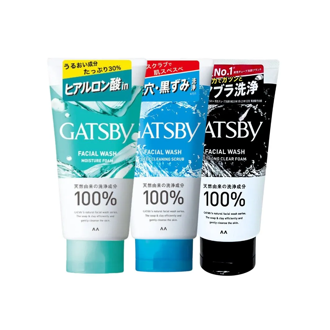 Gatsby Facial Wash (3 Types)