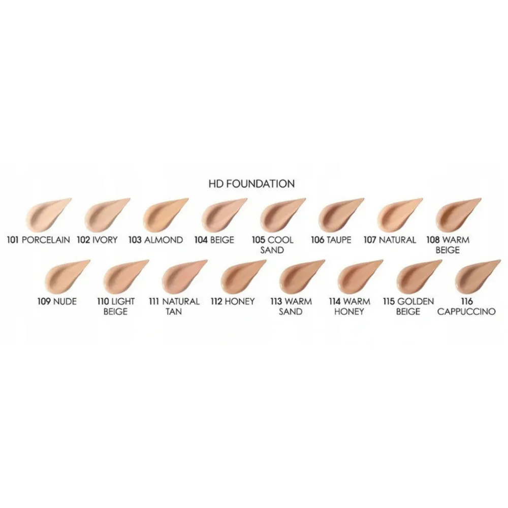 HD Foundation - 102 Ivory