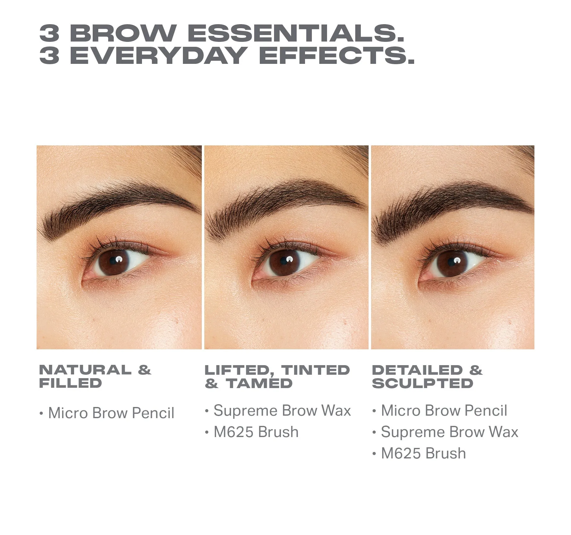 High Archiever Everyday Essentials Brow Kit - Chocolate Mousse