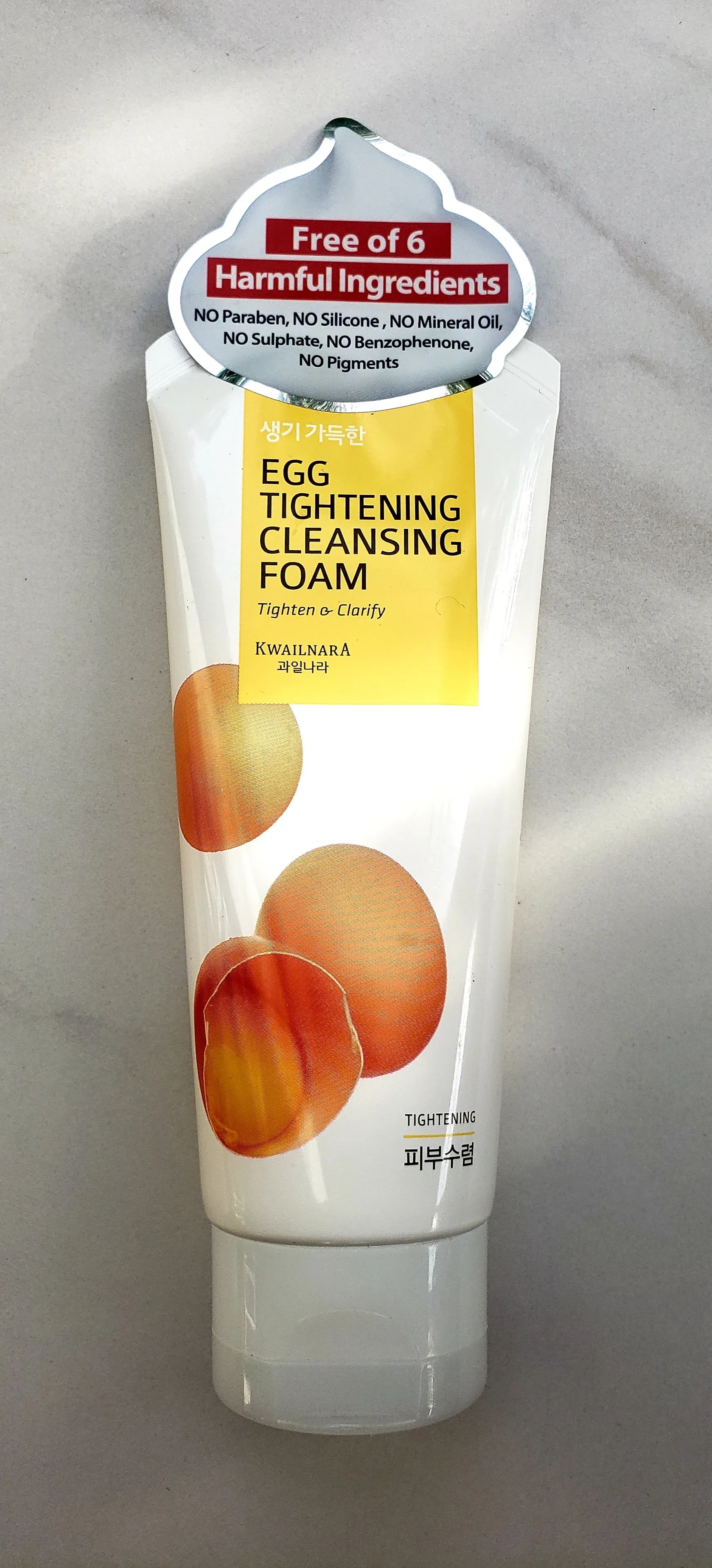 Kwailnara Egg Tightening Cleansing Foam