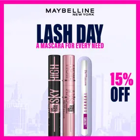 Lash Sensational Cosmic Black Sky High Volumizing & Lash Sensational Sky High & The Falsies Lash Lift Washable Mascara Trio