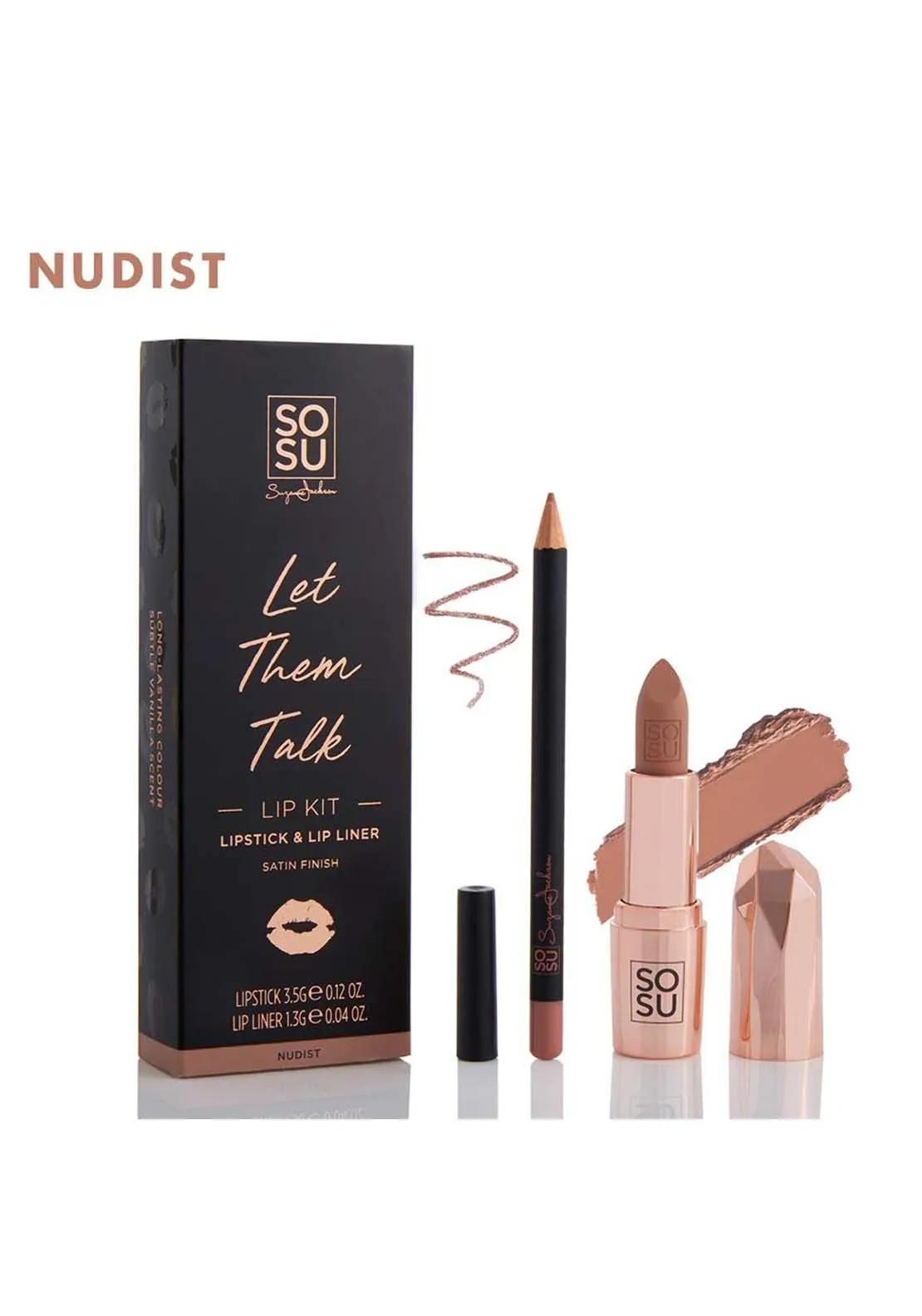 Let Them Talk Lip Kit Nudist