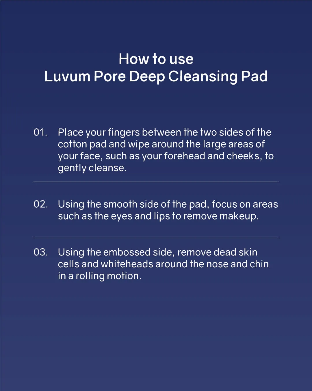 Luvum Pore Deep Cleansing Pad