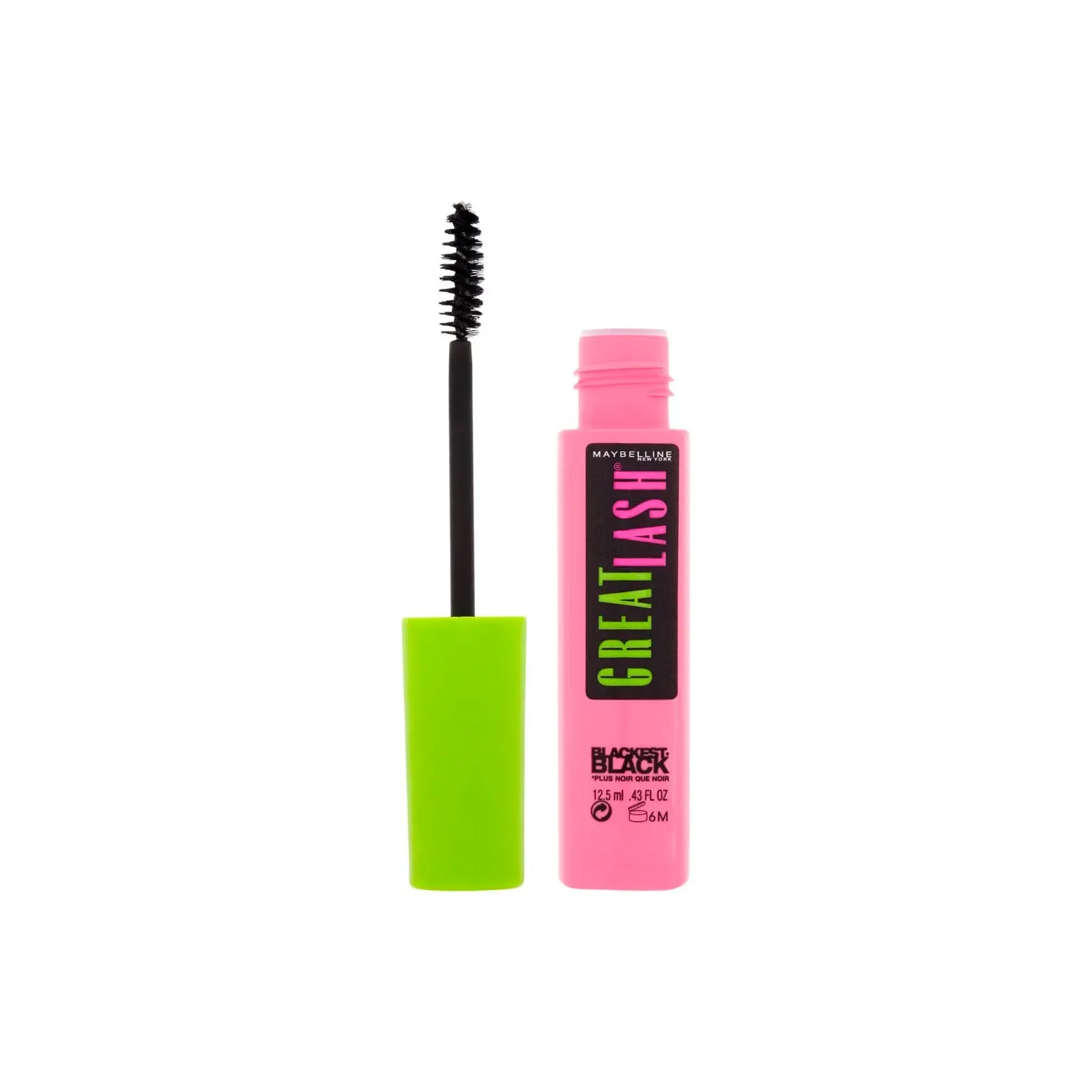 Maybelline New York Great Lash Mascara Blackest Black