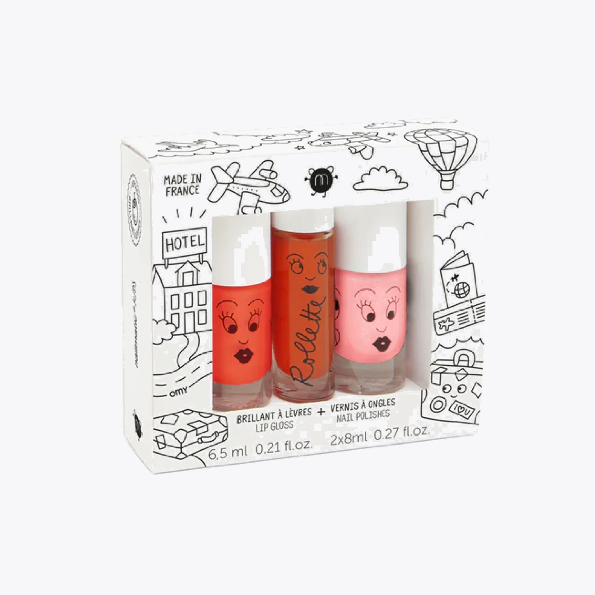 Nail Polish & Lip Gloss Set / Amazing Trip