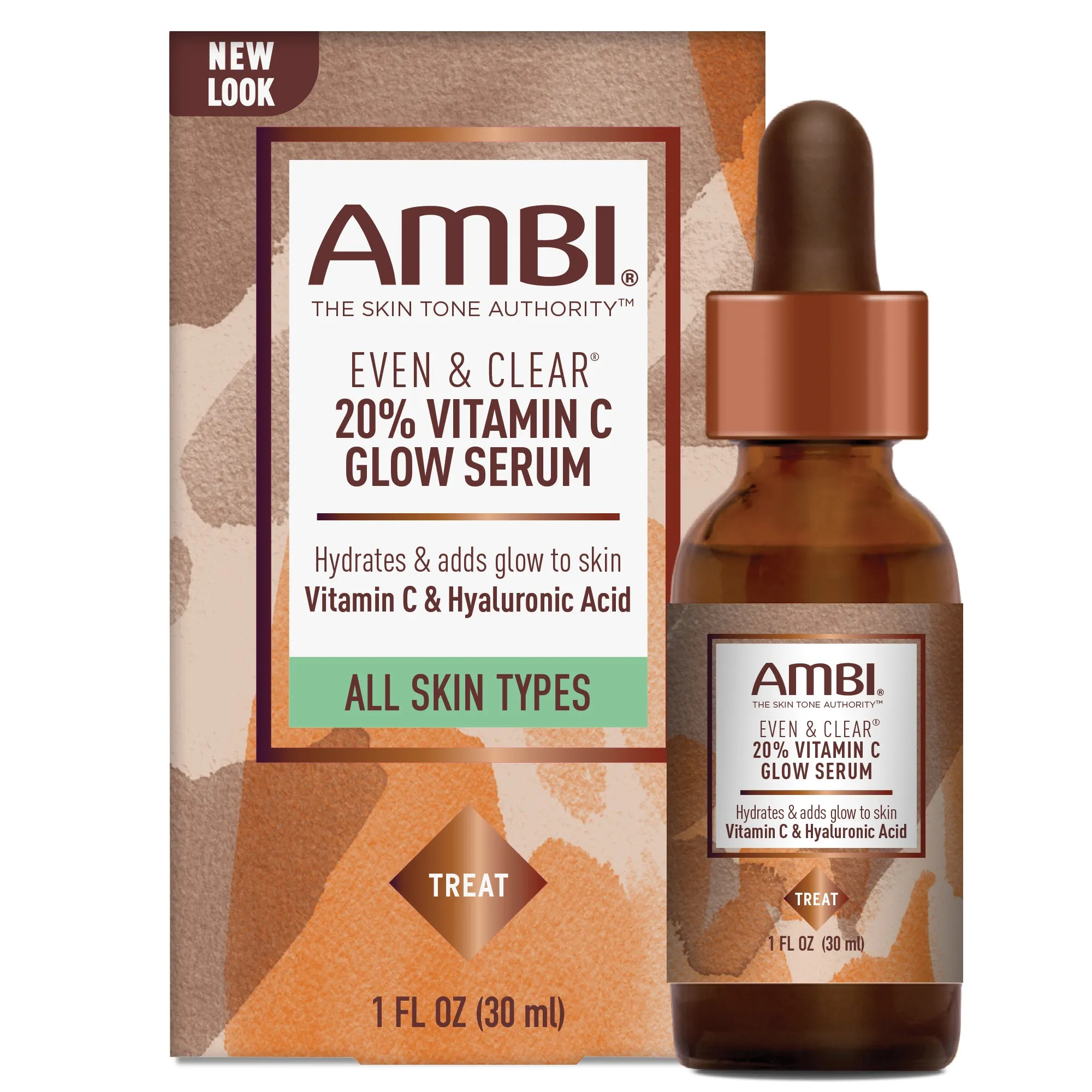 NEW! AMBI Even & Clear 20% Vitamin C Glow Serum