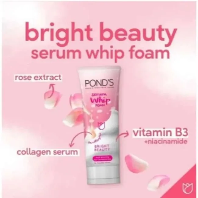 Pond's Bright Beauty Serum Whip Foam