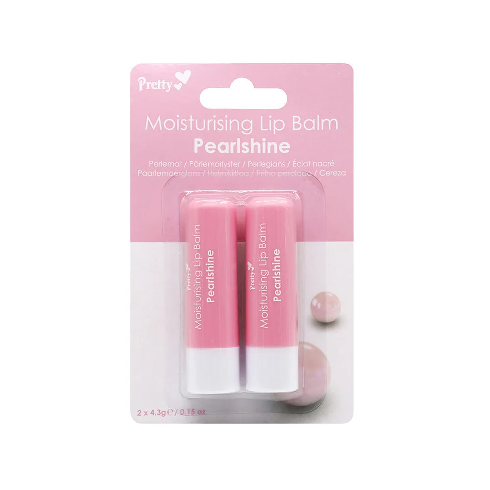 Pretty Moisturising Lip Balm Pearlshine 2Pack