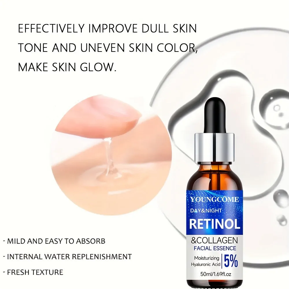 Retinol & Collagen Cream/Serum Duo