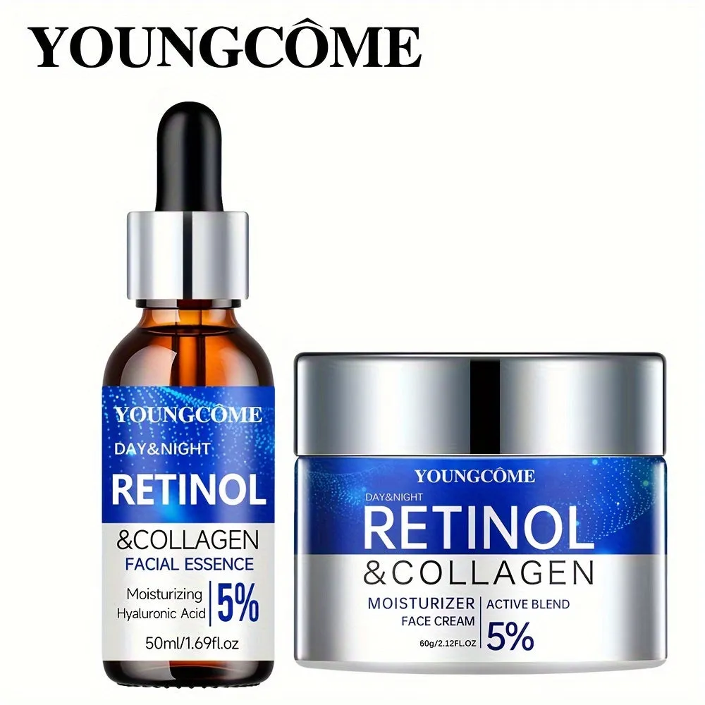 Retinol & Collagen Cream/Serum Duo