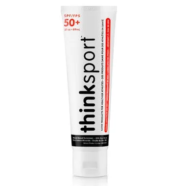 ThinkSport - Natural Mineral Sunscreen, SPF50, 89 mL