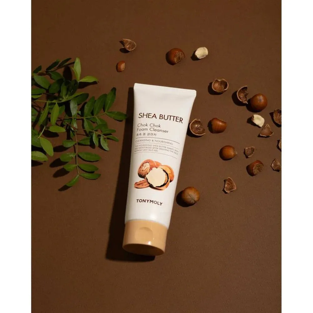 TONYMOLY Shea Butter Chok Chok Foam Cleanser غسول البشرة بزبدة الشيا